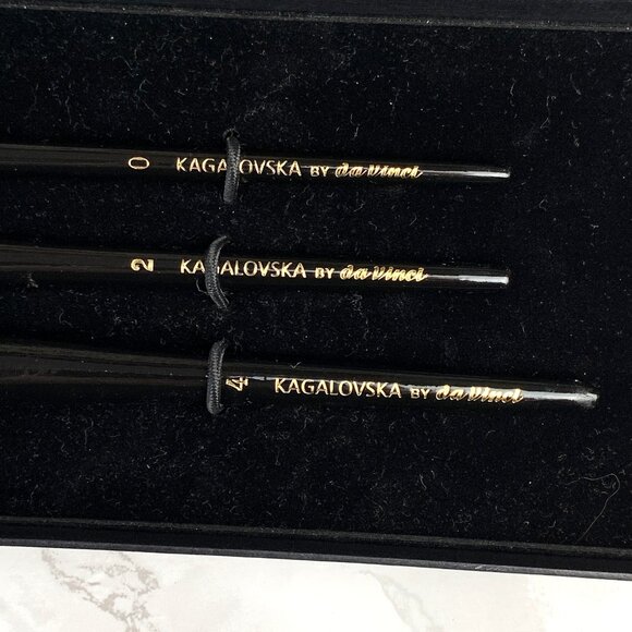 Kagalovska Paint Brushes by Da Vinci, Set of 3 - Picture 3 of 6